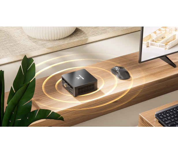 Minisforum UM760 Slim Ryzen 5-7640HS/16GB/512+512 - 1547925 - zdjęcie 10